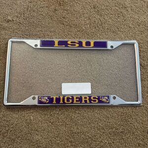 Louisiana State University LSU Tigers License Plate Frame *New*